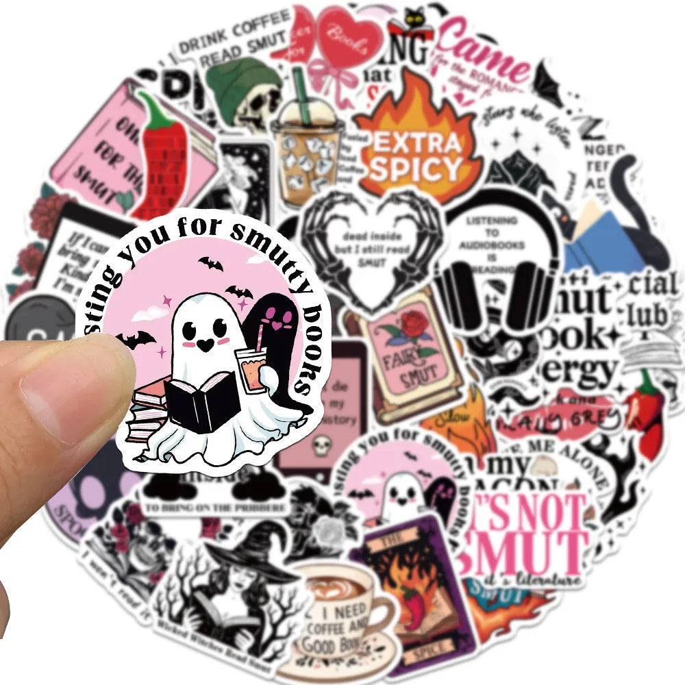 Smut Dark Romance Bookish Stickers